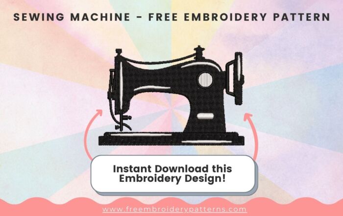 Sewing Machine Free Embroidery Pattern